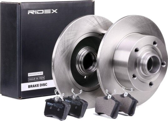 RIDEX 3405B0035 Bremseskiver og -klosser