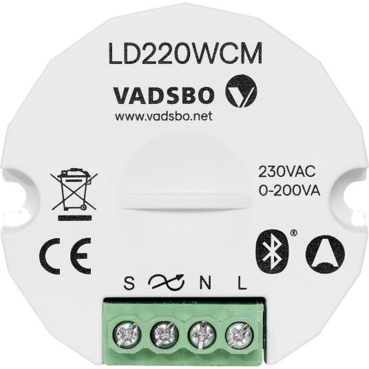 Vadsbo Dimmer v-4022010WCM 0-200 Va, 230 v, IP20