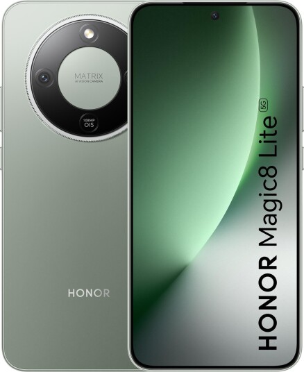 Honor Magic8 Lite 5G 8GB RAM 256GB Grønn Mobiltelefon