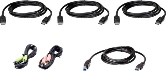 Aten 2L-7D02udpx6 1.8 M Usb Usb Displayport Svart Usb Type-A/3.5Mm/Displayport Aten 2L-7D02udpx6 1.8 M Usb Usb Displayport Svart Usb Type-A/3.5Mm/Displayport