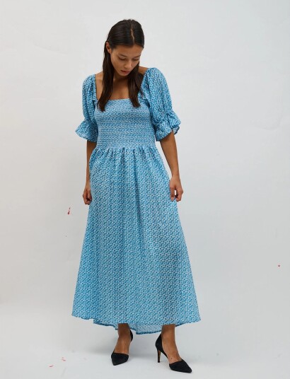 Helmstedt Karoline Dress   Blue   XL