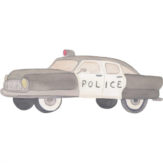 That"s Mine Wallstickers Police Car Multi