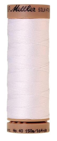 Mettler, Silk Finish Cotton 40, 150m Farge nr 2000 (før 002)