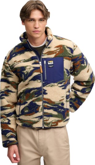 Superdry Terrain Fleece Zip Thru   Khaki green   M