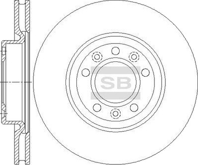 Hi Q SD6008 Bremseskive