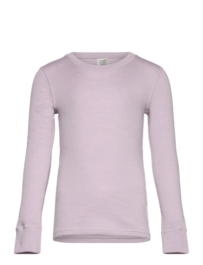 Lindex Top Merino Wool Solid Purple 110/116