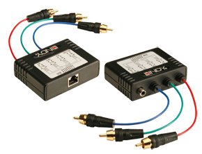 Lindy Rgb Video + Audio Extender - Cat5e/6, 300M, Vga, Sort, 300 M
