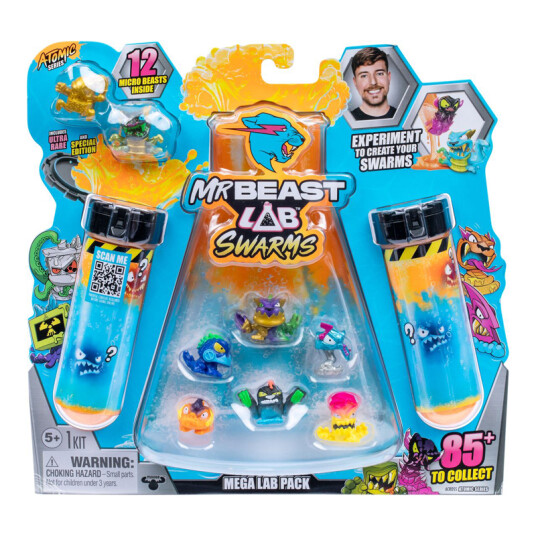 Beast Lab MrBeast LAB Swarms S2 Atomic Series 12 Pakning Night Fright Beast Lab MrBeast LAB Swarms S2 Atomic Series 12 Pakning Night Fright