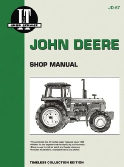 John Deere Model 4050-4850 Tractor Service Repair Manual Av Haynes Publishing