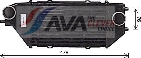 AVA COOLING SYSTEMS HD4319 Intercooler