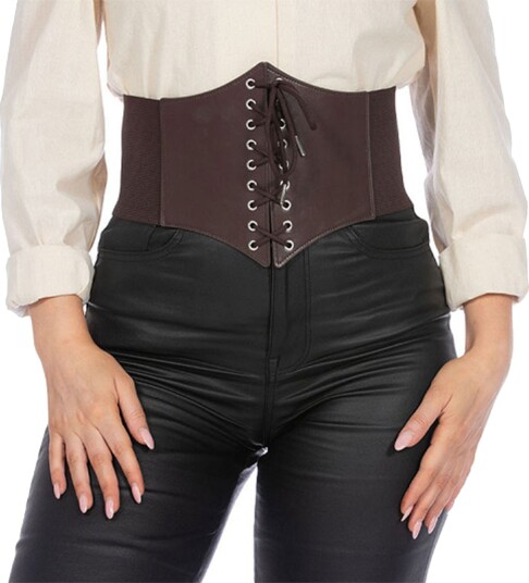 Korsettbelte Brun - Small/Medium