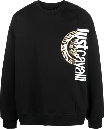 Just Cavalli Herre Gensere & Hettegensere Svart S,