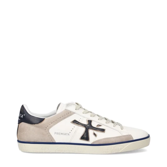 Premiata Herre Sko Hvit 40 EU,