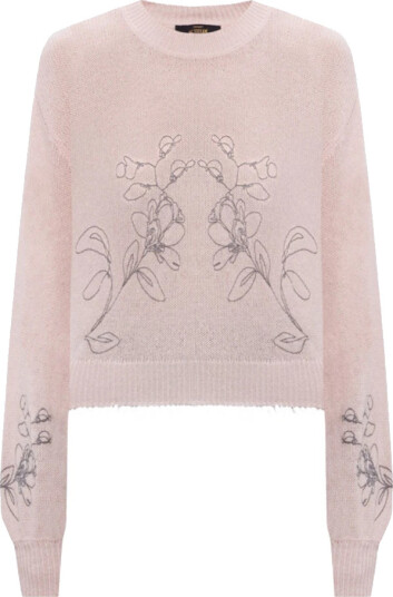 Twinset Dame Strikkevarer Rosa M,