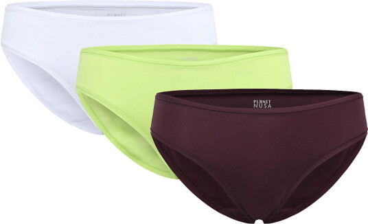 Planet Nusa Cheeky1 Brief 3 Pack Multi/patterned XS