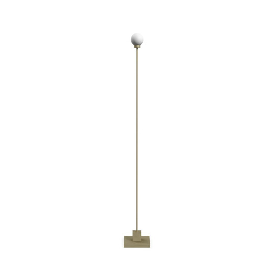 Snowball portable gulvlampe   Grå/Beige