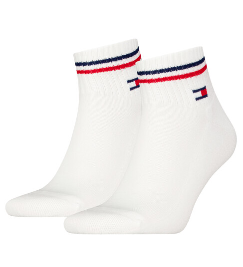 Tommy Hilfiger Sokker 2 pack Hvit Tommy Hilfiger 43/46 Sokker 43 46