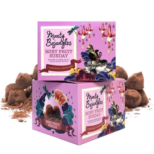 Monty Bojangles Sjokoladetrøffel - Sjokolade / Røde Bær 150 G