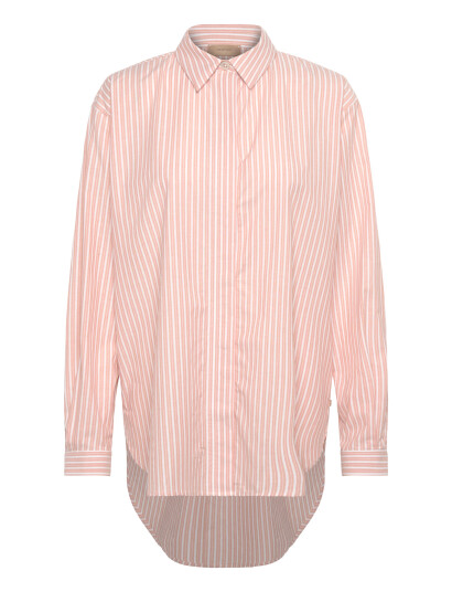 Rue de Tokyo Shelby Striped Shirting Orange L Rue de Tokyo Shelby Striped Shirting Orange L
