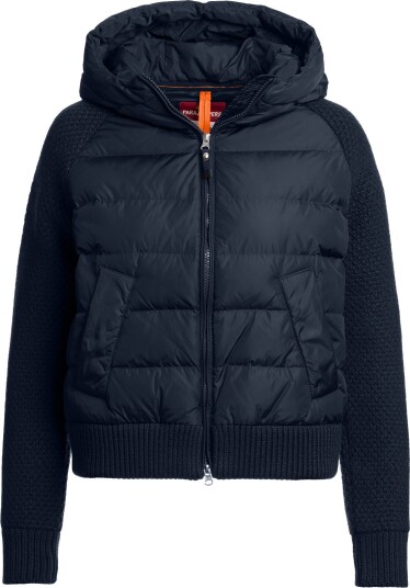 Parajumpers Women"s Phat 2.0 Hybrid Cardigan Blue Navy M