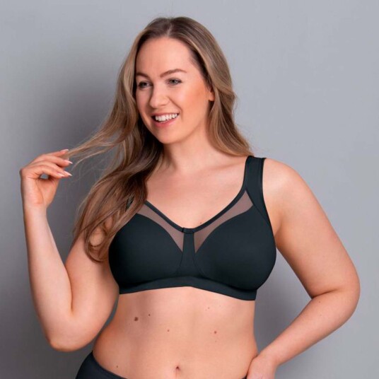Anita BH Clara Soft Bra Svart C 75 Dame