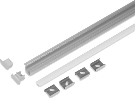 Topmet 2m sett SMART-IN10 + C2 CLICK Anodisert