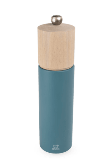 Peugeot Boreal Manuell pepperkvern i bøk, Celestial Blue, 21 cm