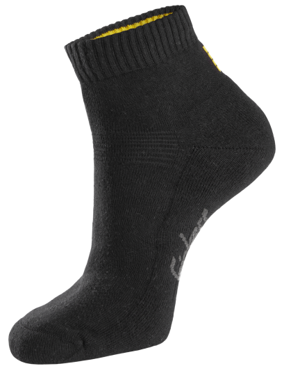 Snickers Workwear 9221-0400 Sokker 3-pakning svart 45-48 Klær