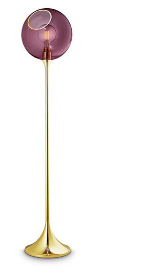 Design By Us Ballroom Gulvlampe Purple Rain/Gold