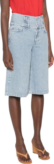 Stine Goya Dame Shorts Blå W24,