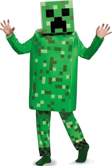 Minecraft Creeper Kostyme til Gutt L QD Minecraft Creeper Kostyme til Gutt L QD