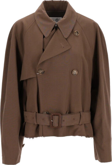 MM6 Maison Margiela Dame Jakker Brun S,