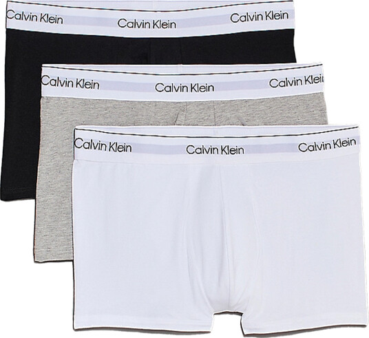 Calvin Klein Trunk 3-pakk Flerfarget XXL