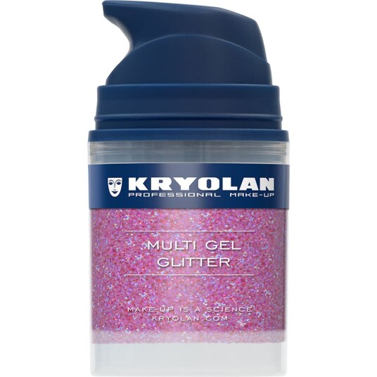 Kryolan Glitter Gel Coarse Magenta 50ml