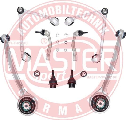 MASTER-SPORT 37205-KIT-MS Styresett, hjuloppheng
