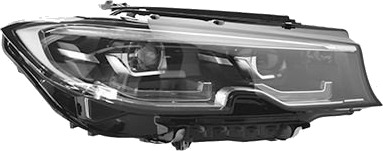 VAN WEZEL 0593966 Frontlykter