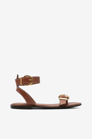 Mango Sandaler Isla Brun