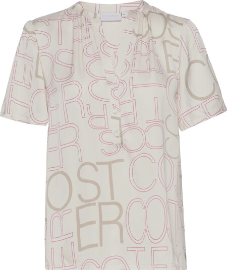 Coster Copenhagen Top With Buttons Multi/patterned 34