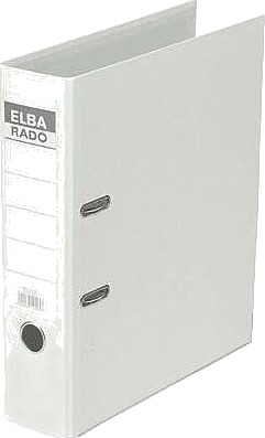Elba Rado Brillant A4 Rund Ring Akrylat Polymer Karton Polypropylen Pp Hvid 600 Ark 8 Cm