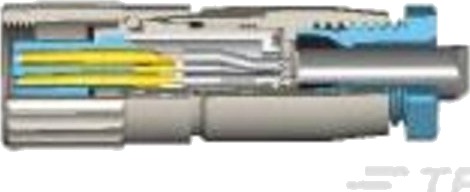 Te Connectivity 4 1437719 2 Rundstiftkontakt 1 Stk