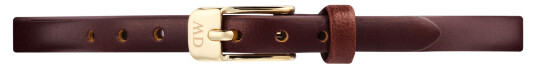 Daniel Wellington DW Strap Leather 6mm Gold