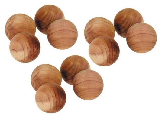 Møllkuler av cedertre   15 pk
