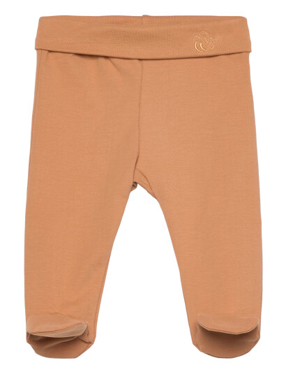 Fixoni Leggings W.feet Solid Orange 56 Fixoni Leggings W.feet Solid Orange 56