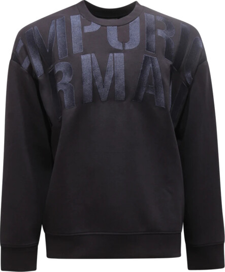 Armani Herre Gensere & Hettegensere Blå M,