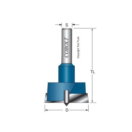 Cobolt 280-015 Beslagfres Maskintilbehør & forbruk