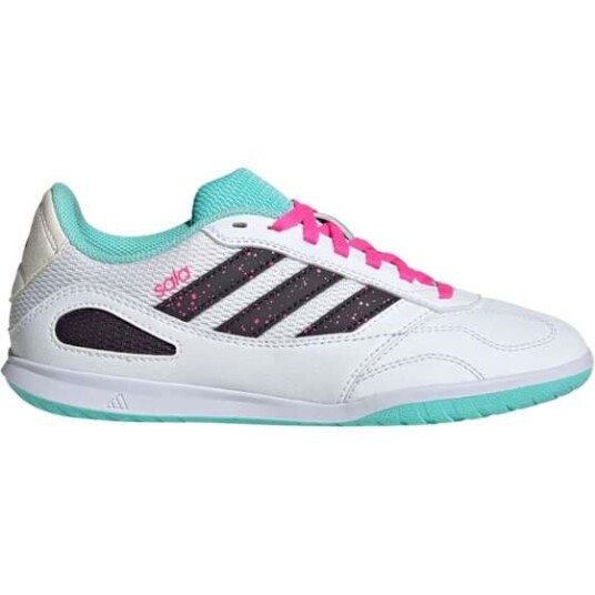 Adidas Super Sala Competition 3 Junior Cloud White/Aurora Black/Flash Aqua 30.5