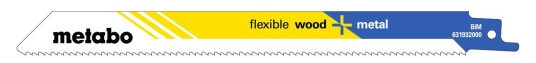 Metabo 200 Sabelsagblader flexible wood + metal 200 x 0,9 mm SME-625497000
