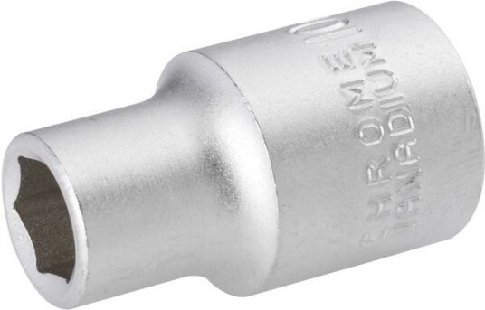 Toolcraft Aussen-Sechskant Steckschlüsseleinsatz 820771 17Mm, Stikkontakt, 1/2", Metrisk, 1 Hoder, 17 Mm, Kromvanadiumstål