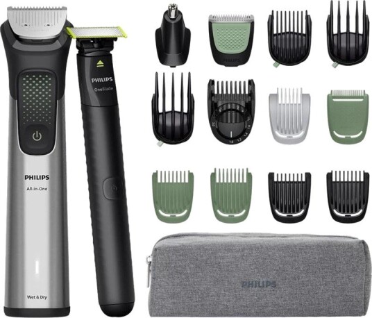 Philips Series 9000 Multigroom Hårtrimmer med OneBlade