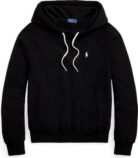 Polo Ralph Lauren Shrunken Fit Lightweight Fleece Hoodie POLO BLACK S
